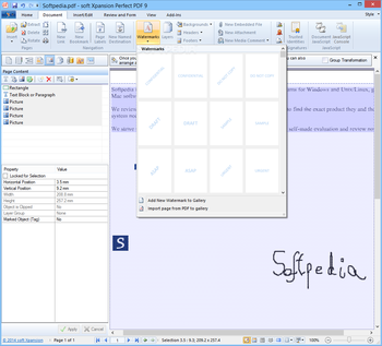 soft Xpansion Perfect PDF Editor screenshot 5
