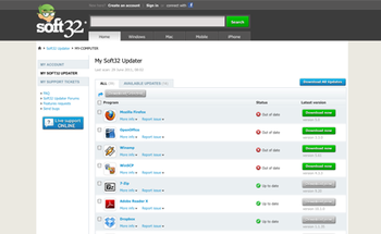 Soft32 Updater screenshot