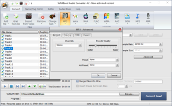 Soft4Boost Audio Converter screenshot 5