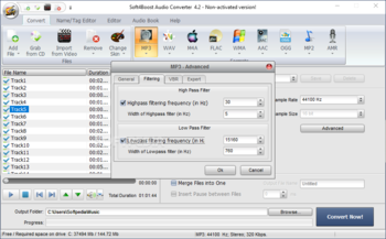 Soft4Boost Audio Converter screenshot 6