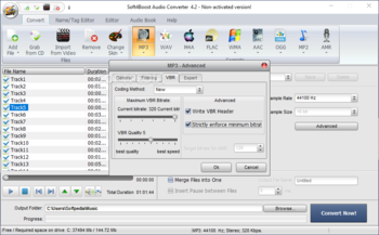 Soft4Boost Audio Converter screenshot 7
