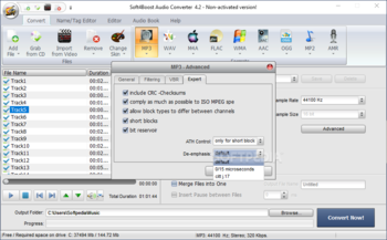 Soft4Boost Audio Converter screenshot 8