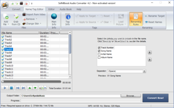 Soft4Boost Audio Converter screenshot 9