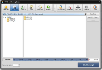 Soft4Boost Burning Studio screenshot 3