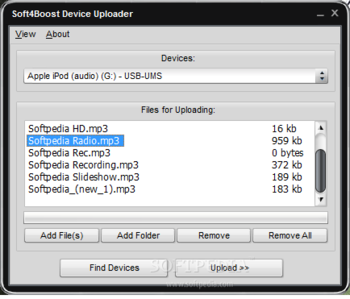 Soft4Boost Device Uploader screenshot