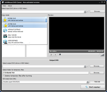 Soft4Boost DVD Cloner screenshot 2