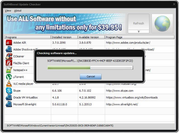 Soft4Boost Update Checker screenshot 2
