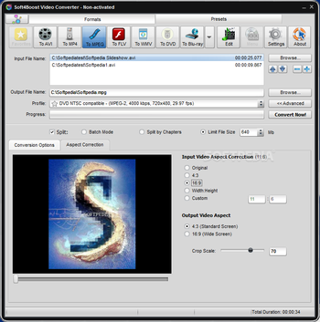 Soft4Boost Video Converter screenshot 4