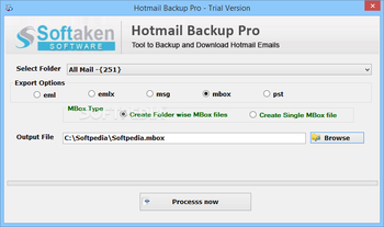 Softaken Hotmail Backup Pro screenshot 3