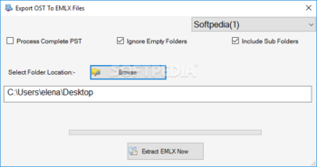 Softaken OST File Exporter screenshot 3