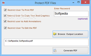 Softaken PDF Protector screenshot 2