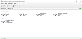 SoftAmbulance Partition Doctor screenshot