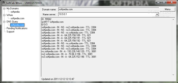 SoftCab Whois screenshot 3