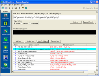 SoftChemistry screenshot