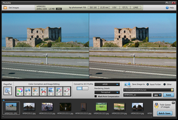 SoftColor PhotoEQ screenshot