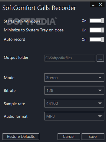 SoftComfort Calls Recorder screenshot 2