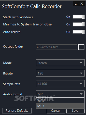 SoftComfort Calls Recorder screenshot 3