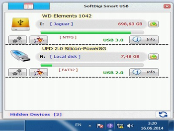 SoftDigi Smart USB screenshot