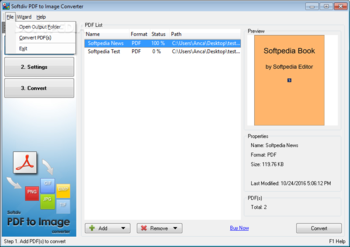 Softdiv PDF to Image Converter screenshot 2