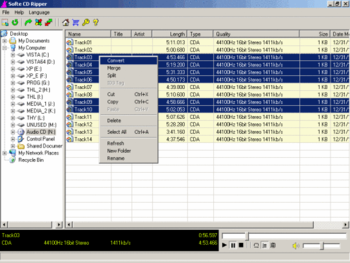 Softe CD Ripper screenshot