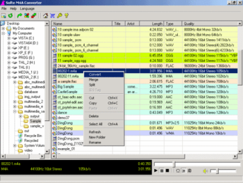 Softe M4A Converter screenshot