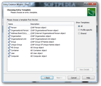 Softerra LDAP Administrator screenshot 12