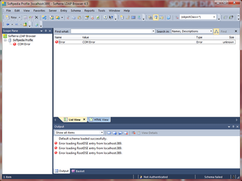 Softerra LDAP Browser screenshot