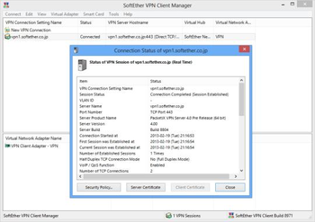 SoftEther VPN Client screenshot 4