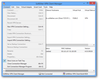 SoftEther VPN screenshot 8
