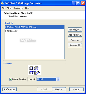 SoftFirst CAD2Image Converter screenshot