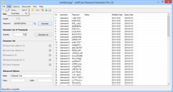SoftFuse Password Generator Pro screenshot 3