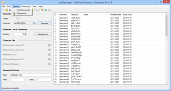 SoftFuse Password Generator Pro screenshot 4