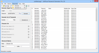 SoftFuse Password Generator Pro screenshot 5