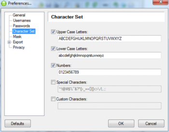 SoftFuse Password Generator Std screenshot 3
