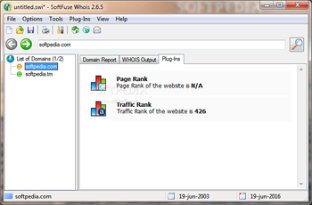 SoftFuse Whois screenshot 3