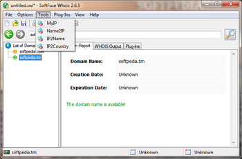 SoftFuse Whois screenshot 4