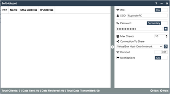 SoftHotspot screenshot