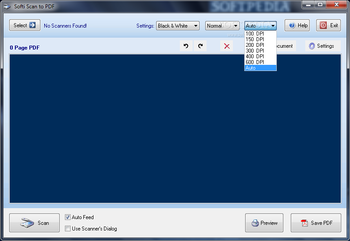 Softi Scan to PDF screenshot