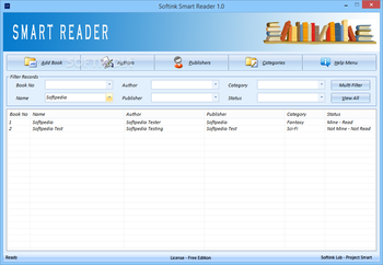 Softink Smart Reader screenshot