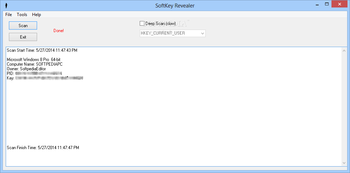 SoftKey Revealer screenshot