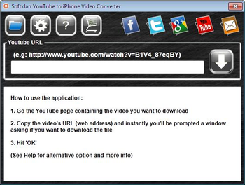 Softklan YouTube to iPhone Converter screenshot