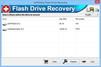 SoftOrbits Flash Drive Recovery screenshot