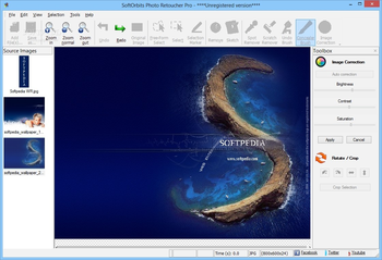 SoftOrbits Photo Retoucher Pro screenshot