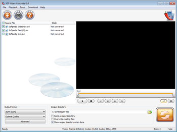 SoftPepper 3GP Video Converter screenshot