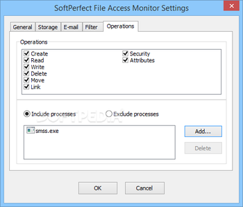 SoftPerfect File Access Monitor screenshot 11