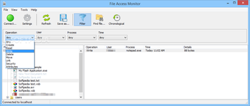 SoftPerfect File Access Monitor screenshot 2