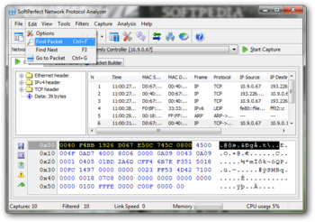 SoftPerfect Network Protocol Analyzer screenshot 3