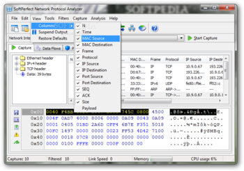 SoftPerfect Network Protocol Analyzer screenshot 4