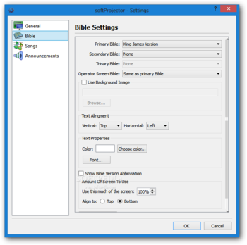 SoftProjector Portable screenshot 8