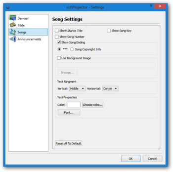 SoftProjector Portable screenshot 9